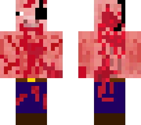 bloody pig man