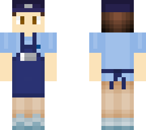 blue baker