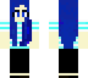 blue girl