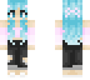 blue haired girl 2.0