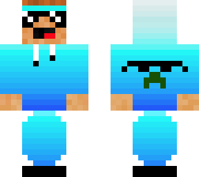 blue jake w/hood