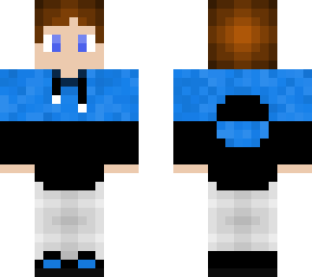 blue person