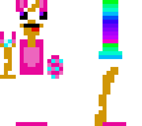 easter unicorn wirh a beard