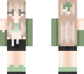 green bikini