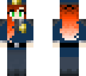 green eyes red hair policemen