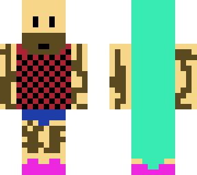 hairy confused man