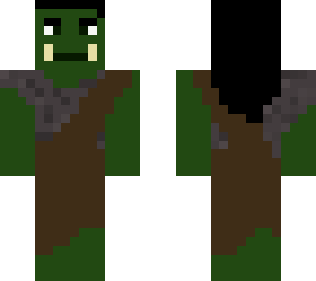 half orc barbarian