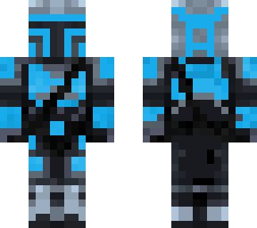 light blue mandalorian (edit of glumeon's mandalorian skin)