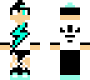 lightning adidas half herobrine boy