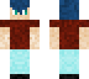 max in  brown and blue