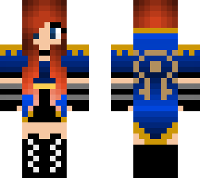 medieval girl red