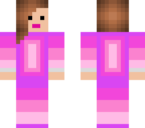 pink rainbow girl