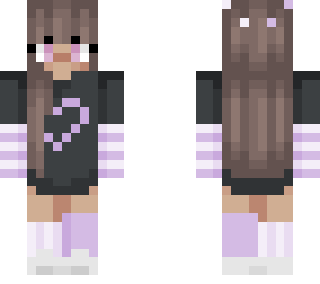 purple gamer girl