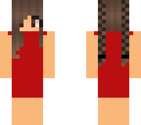 red dress
