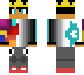 the colourful king!