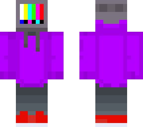 tv head (purple) error