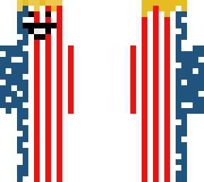walking american flag (check description)