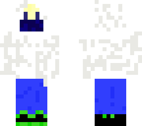 white hoodie