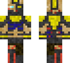 yellow cyborg