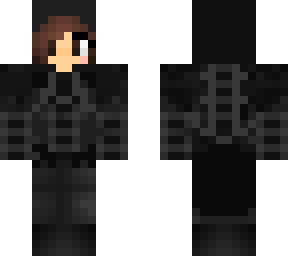 dark follower robes - hood