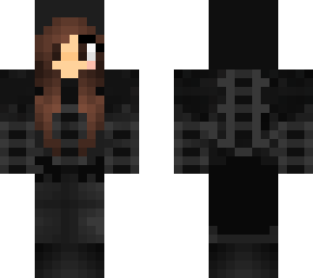 dark follower robes - hood and hair