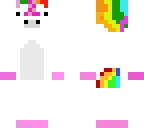 fluffy unicorn