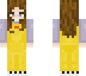 girl in overalls