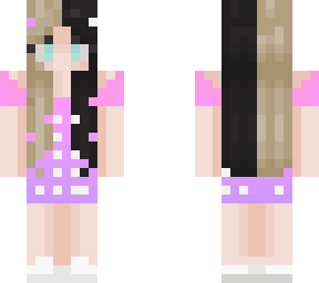 girl pink and purple dress