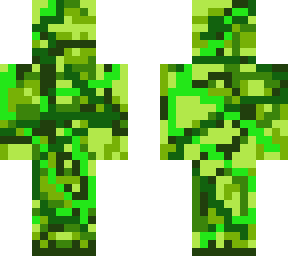 green camo skin