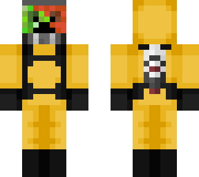 my skin in a hazmat suit