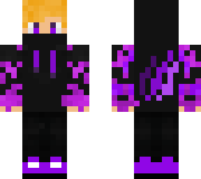purple fire boy w/ tbnr frags logo