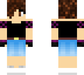purple pixie cut girl