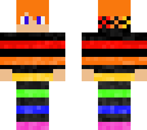 rainbow skin for a friend