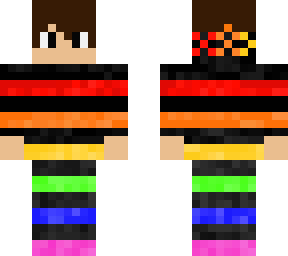 rainbow skin for me
