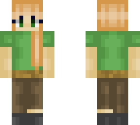 red hair.. and hand-me-down clothes! you must be a default!