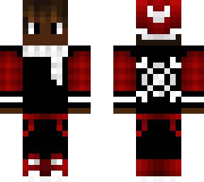 red scarf black boy