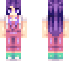 sailor mars pink overall