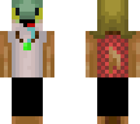 salmon (collar verde)