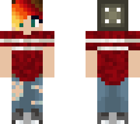 updated flame hair