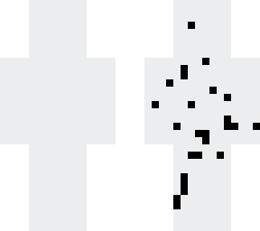 white with dots