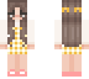 yellow gingham dress edit