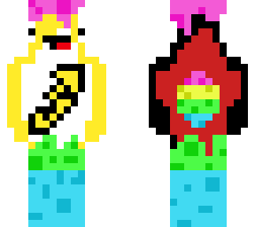 yellow uno easter theme
