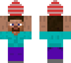 (edited)steve holding easter egg