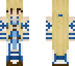 asuna blue blonde