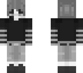 black and white sad boi