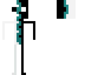 black and white stick man