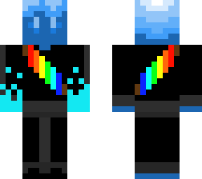 blue man