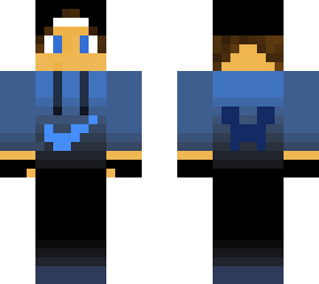 blue nike boss