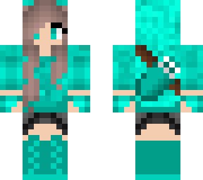 bow and arrow girl w/ hoodie