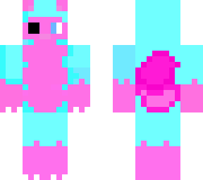 cotton candy wolf